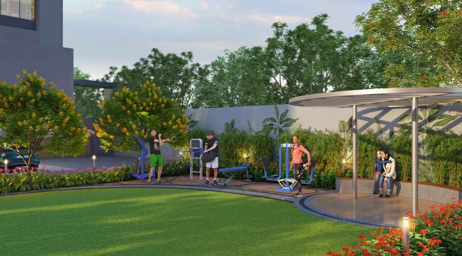 Millennium-Amara-Amneities-Outdoor-gym- Area